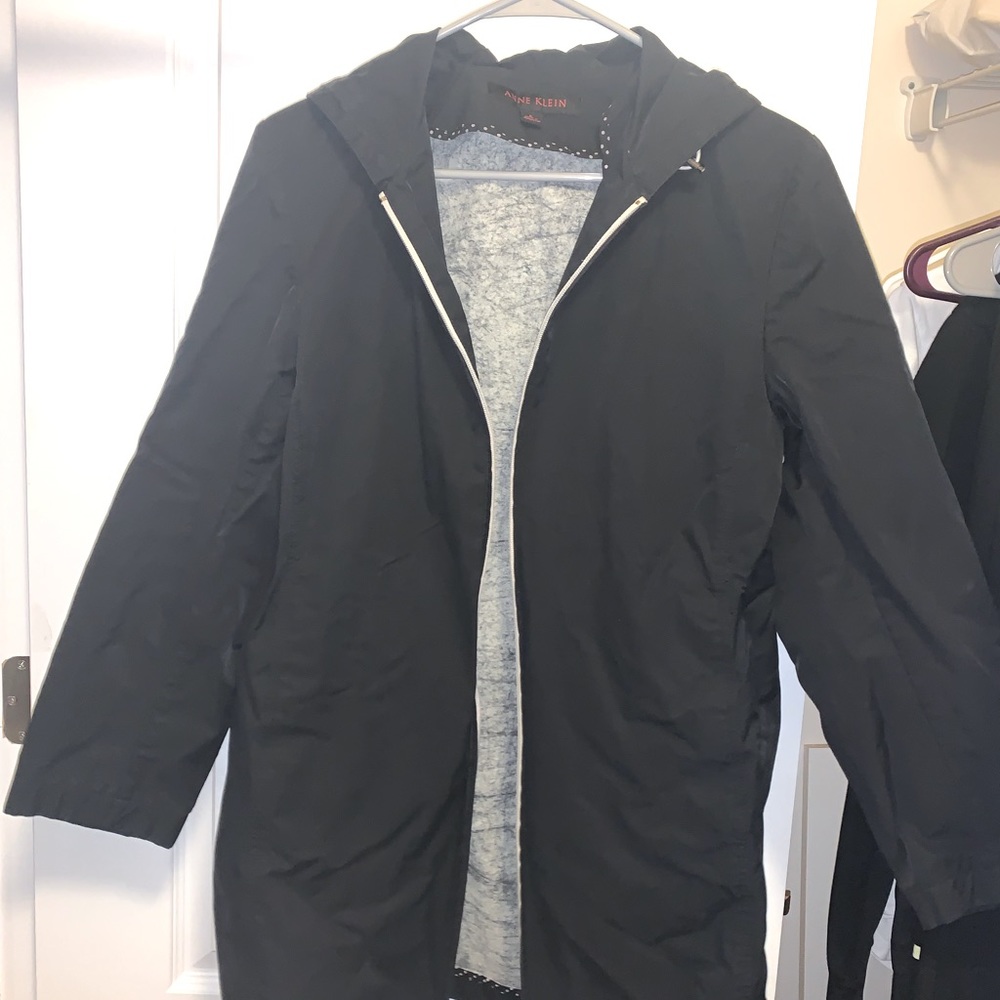 ANNE KLEIN lightweight rain jacket- Like Mew
